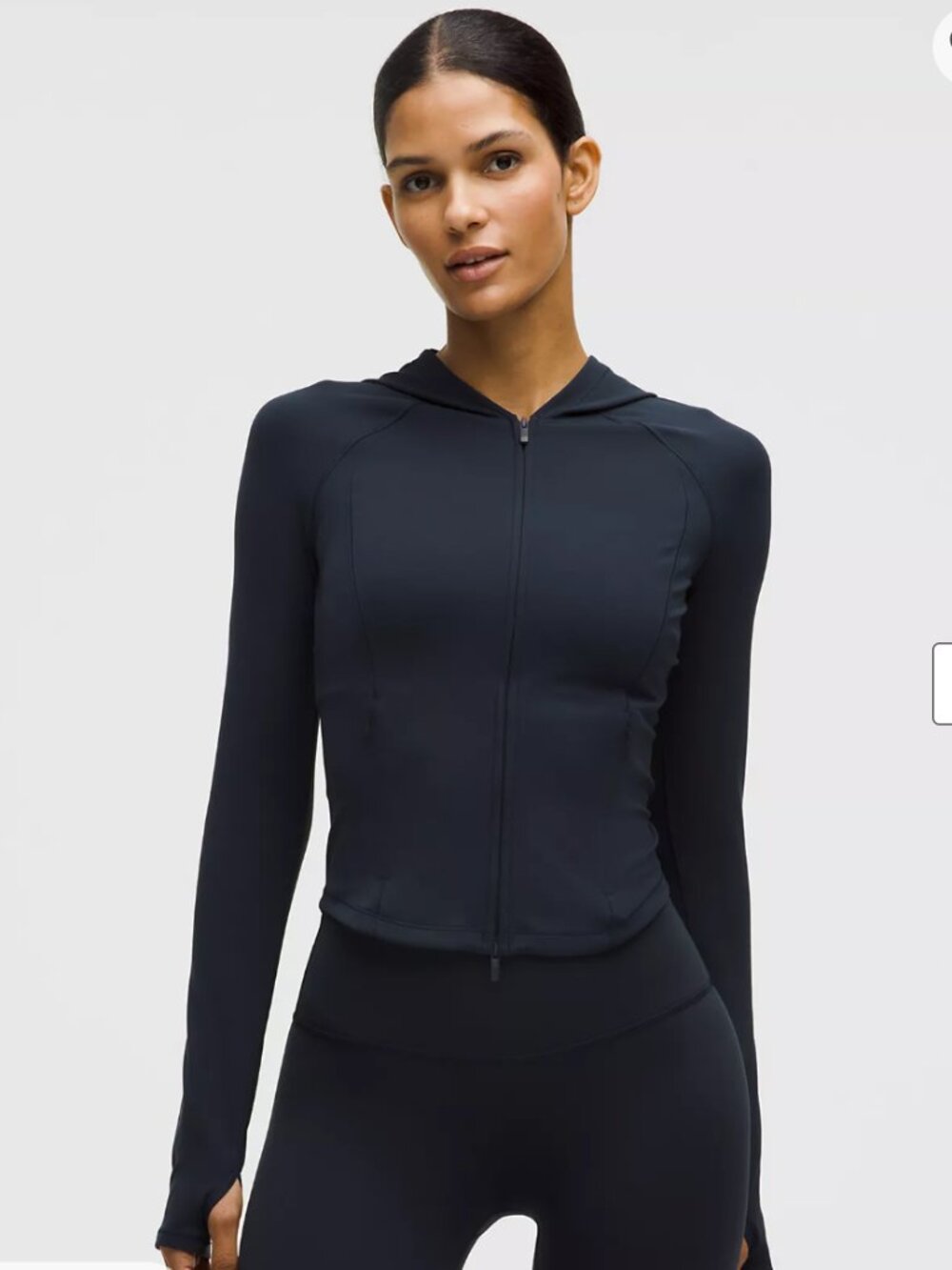 Lululemon Wunder Train Full-Zip Jacket Size 4 True Navy NWT